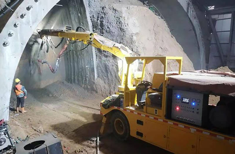 隧道濕噴機械手施工工藝詳解(圖1)