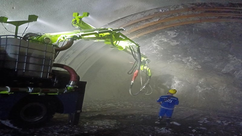 怎么調(diào)校濕噴機(jī)械手才能減少回彈？(圖1)