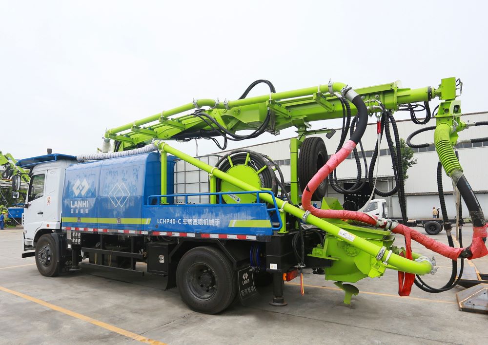 隧道濕噴機(jī)械手在長大隧道工程中的應(yīng)用及優(yōu)勢(圖1)