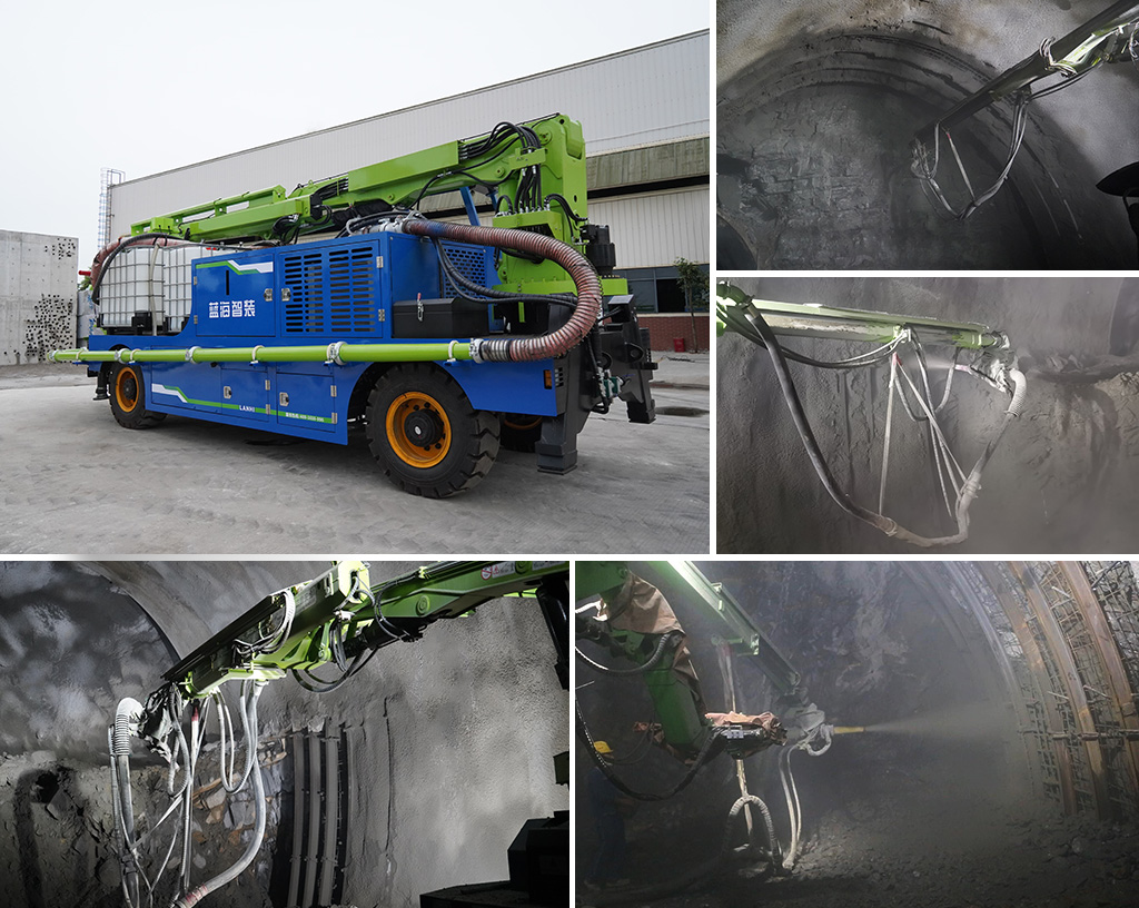 LHP40Q輪式濕噴機(jī)械手(圖1)